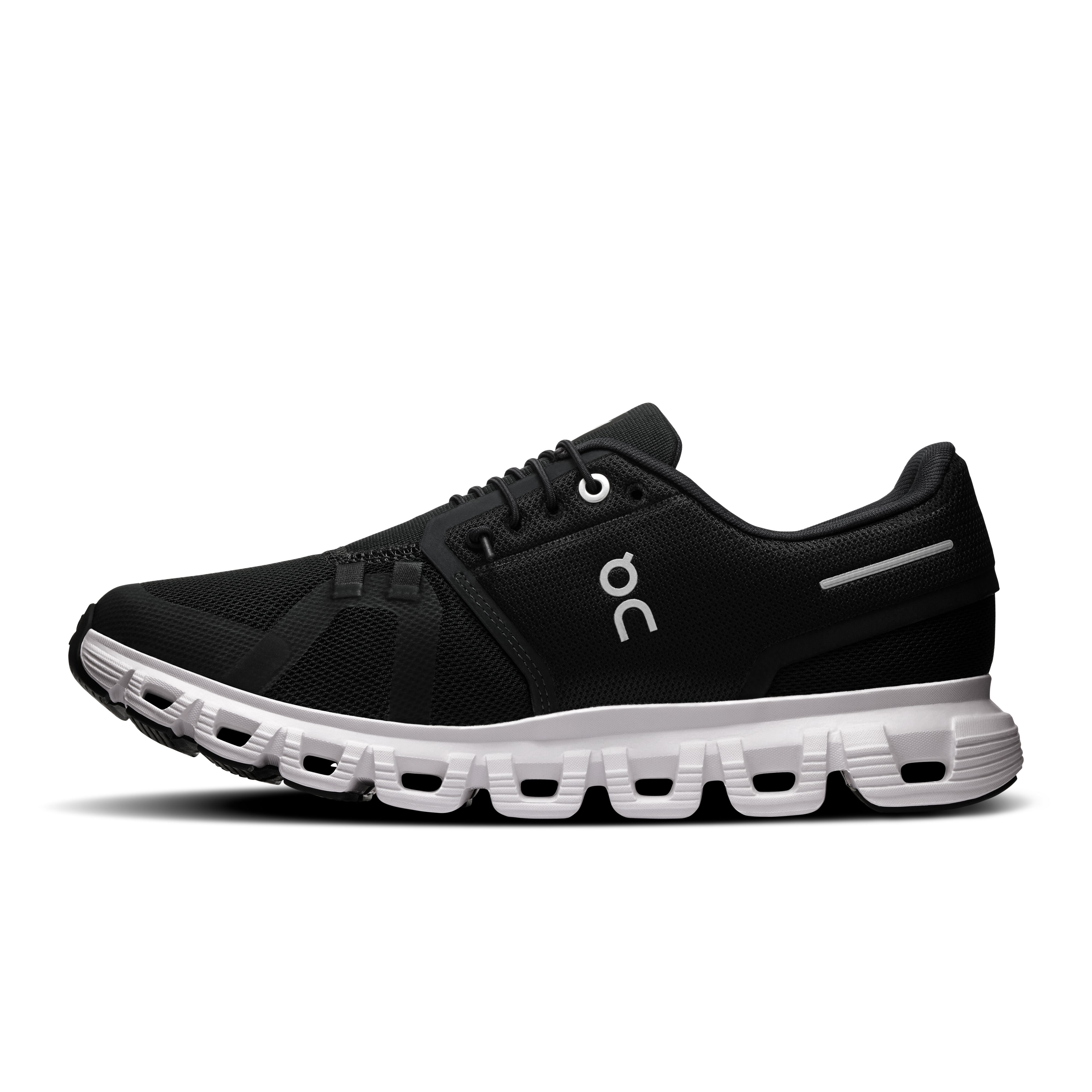 ON RUNNING W CLOUD 6 BLK/WHT