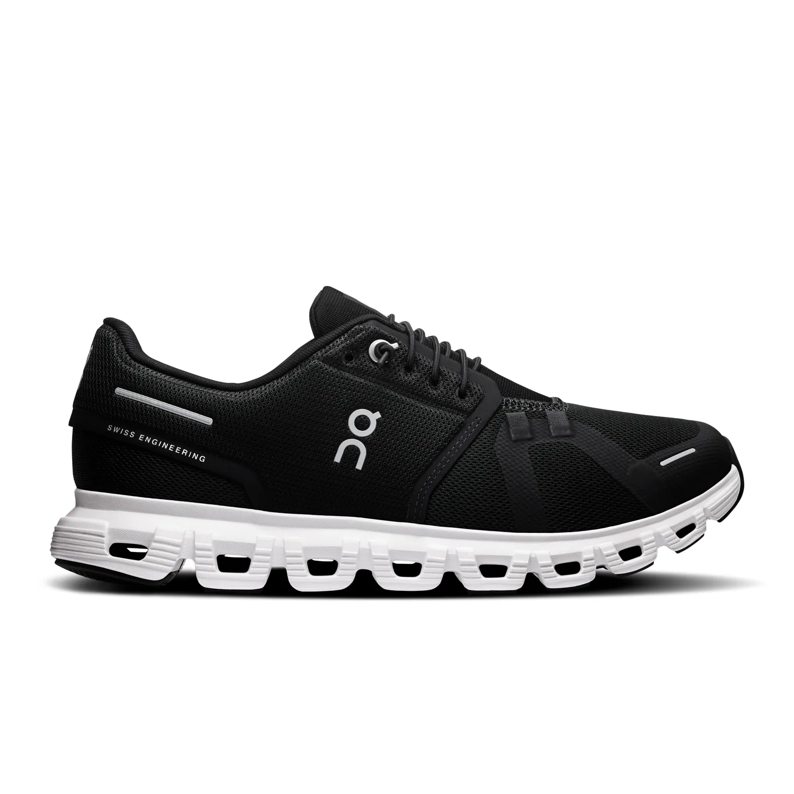 ON RUNNING W CLOUD 6 BLK/WHT